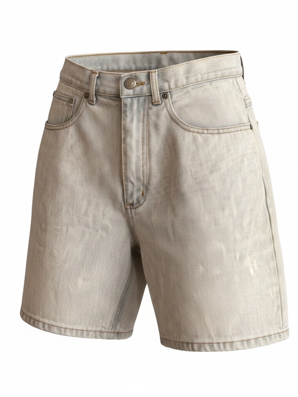 Corniche‎ Vintage Denim Shorts Sz 7/8 Waist 25” 100% Cotton High Rise